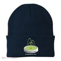 Pickleball For Life Fountain Green Beanie thumb 0