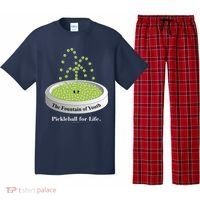 Pickleball For Life Fountain Green Pajama Set thumb 0