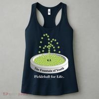 Pickleball For Life Fountain Green Women's Tank Top thumb 3