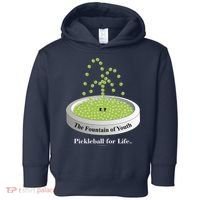 Pickleball For Life Fountain Green Toddler Hoodie thumb 0