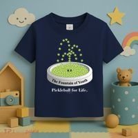 Pickleball For Life Fountain Green Toddler T-Shirt thumb 3