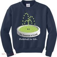 Pickleball For Life Fountain Green Kids Sweatshirt thumb 0