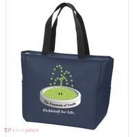 Pickleball For Life Fountain Green Tote Bag thumb 3