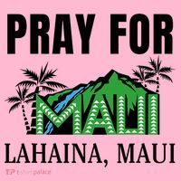 Pray For Lahaina Maui Hawaii Strong Wildfire Support  Strong Maui Coaster thumb 2