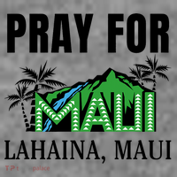 Pray For Lahaina Maui Hawaii Strong Wildfire Support  Strong Maui Toddler Hoodie thumb 2