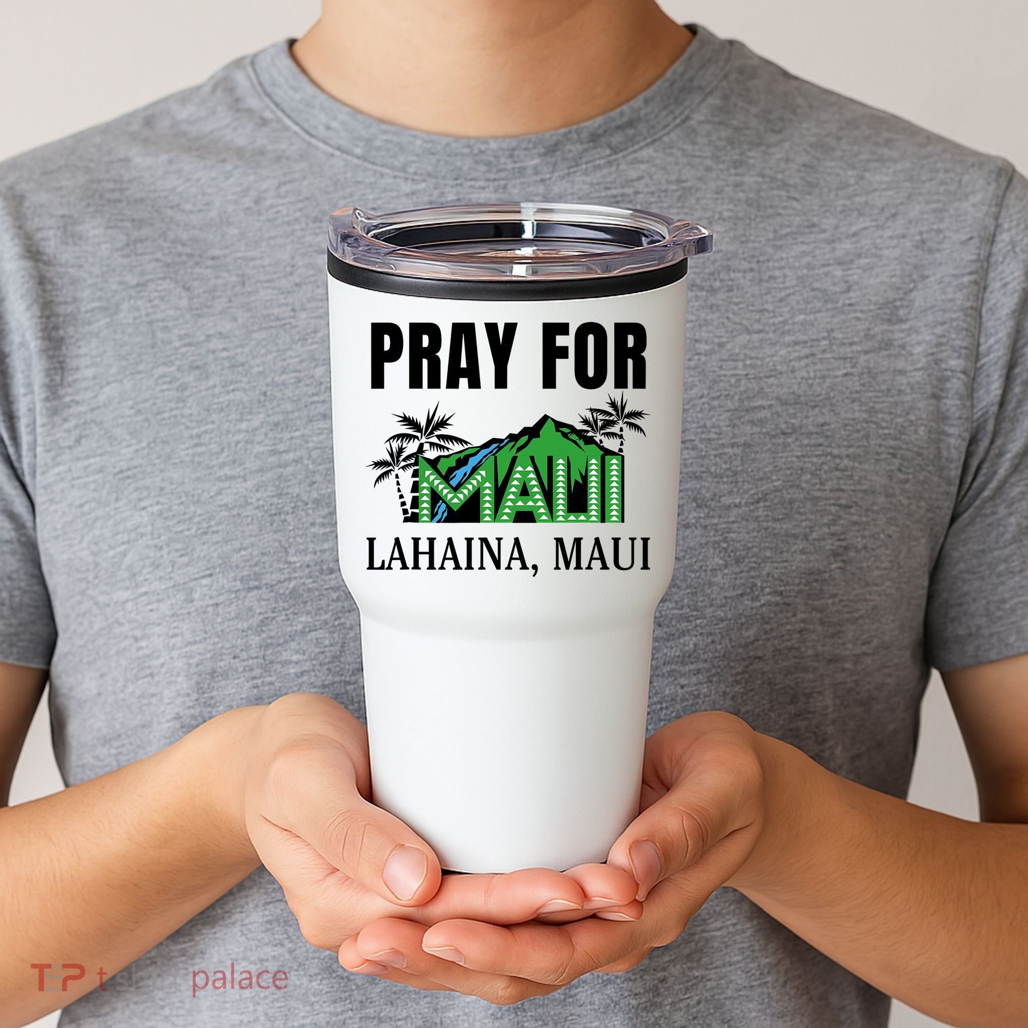 Pray For Lahaina Maui Hawaii Strong Wildfire Support  Strong Maui Tumbler