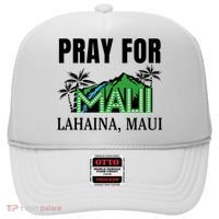 Pray For Lahaina Maui Hawaii Strong Wildfire Support  Strong Maui Hat thumb 0