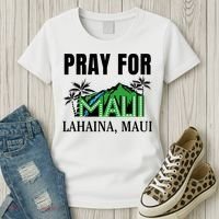 Pray For Lahaina Maui Hawaii Strong Wildfire Support  Strong Maui Women's T-Shirt thumb 3