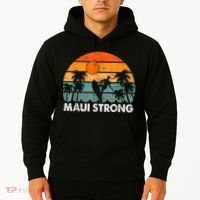 Pray For Maui Hawaii Strong Maui Hoodie thumb 2