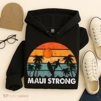 Pray For Maui Hawaii Strong Maui Hoodie thumb 4
