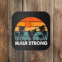 Pray For Maui Hawaii Strong Maui Coaster thumb 0
