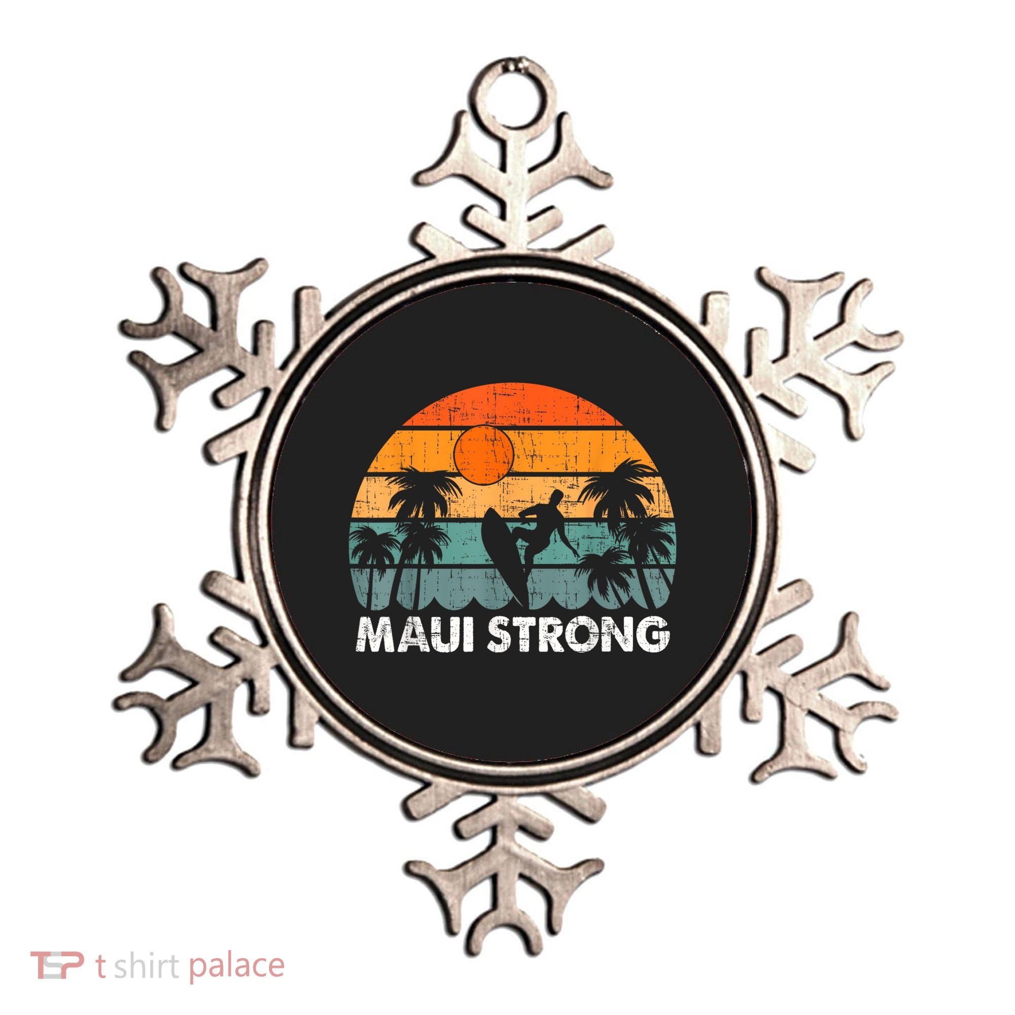 Pray For Maui Hawaii Strong Maui Ornament