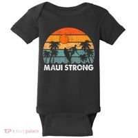 Pray For Maui Hawaii Strong Maui Baby Bodysuit thumb 0