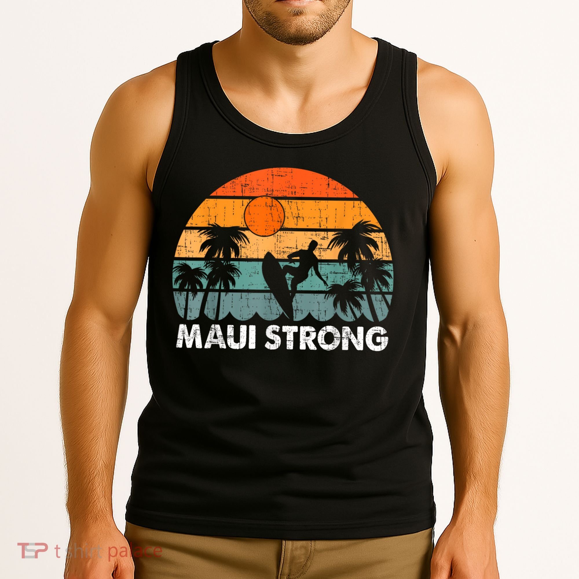 Pray For Maui Hawaii Strong Maui Tank Top