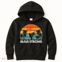 Pray For Maui Hawaii Strong Maui Kids Hoodie thumb 0
