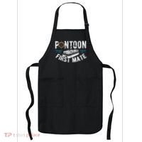 Pontoon First Mate Pontoon Boating Captain Pontoon Boat Apron thumb 0