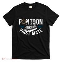 Pontoon First Mate Pontoon Boating Captain Pontoon Boat T-Shirt thumb 0