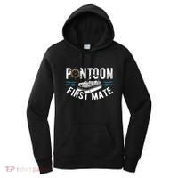 Pontoon First Mate Pontoon Boating Captain Pontoon Boat Women's Hoodie thumb 0