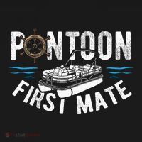 Pontoon First Mate Pontoon Boating Captain Pontoon Boat Women's Hoodie thumb 2