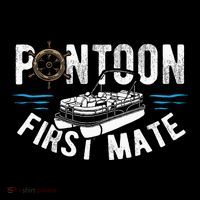 Pontoon First Mate Pontoon Boating Captain Pontoon Boat Ornament thumb 1