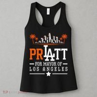 Pratt For Mayor Of Los Angeles City Skyline Women's Tank Top thumb 3