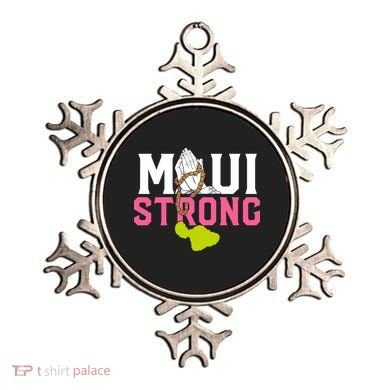 Pray For Maui Hawaii Strong Ornament
