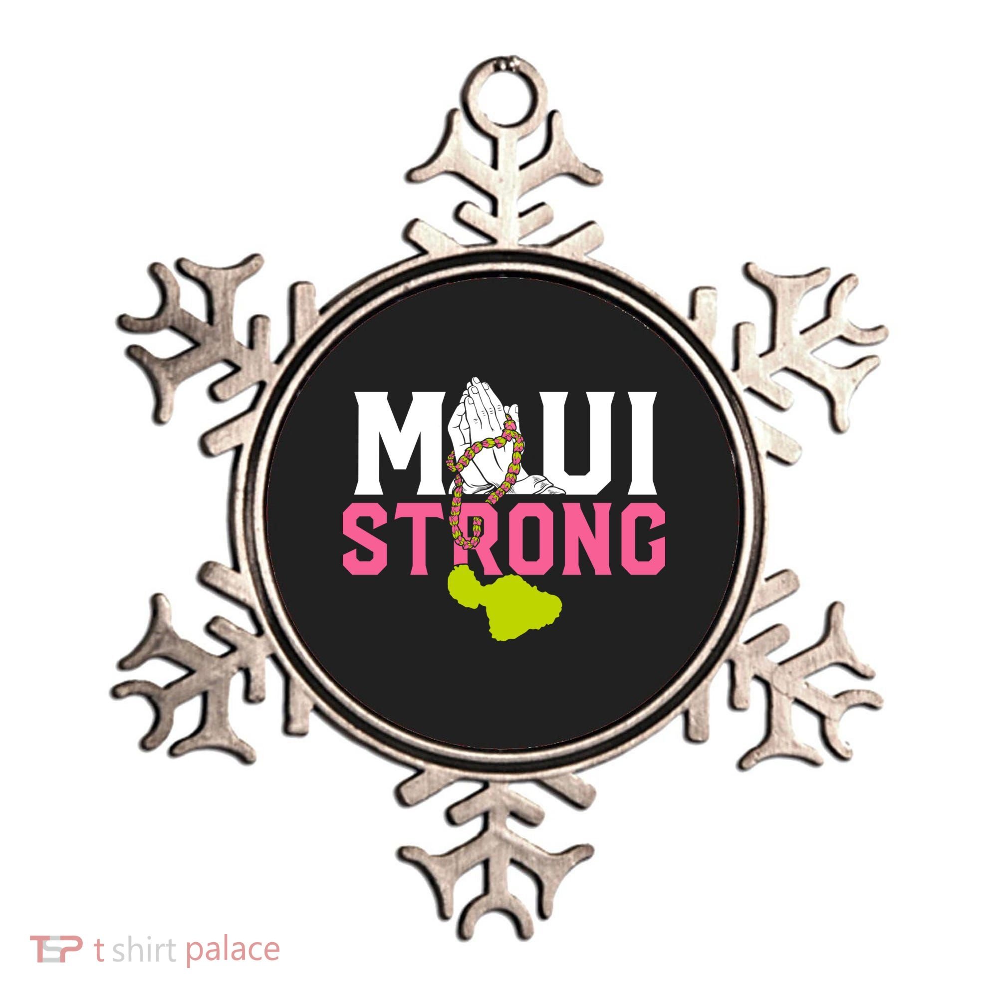 Pray For Maui Hawaii Strong Ornament