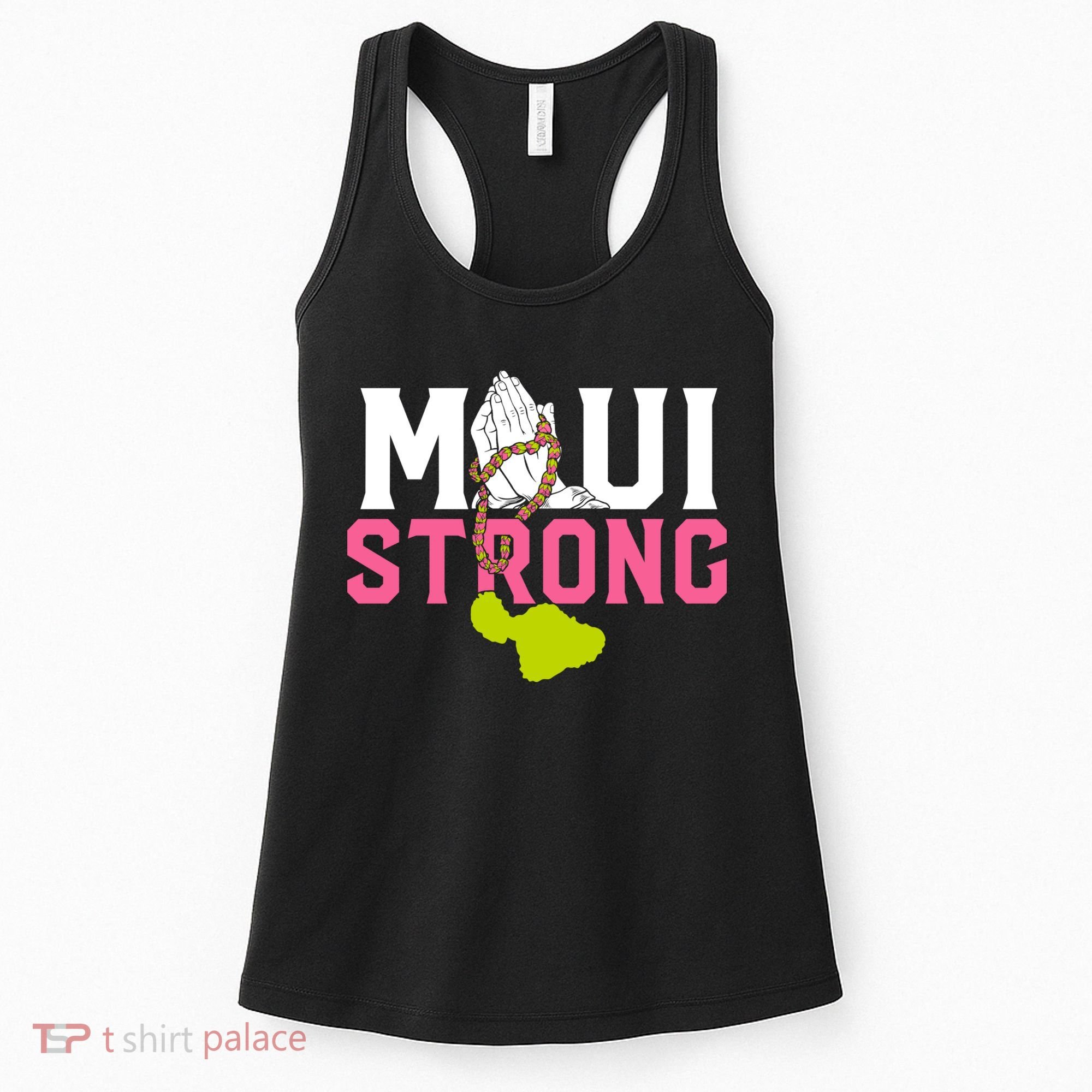 Pray For Maui Hawaii Strong Women's Tank Top
