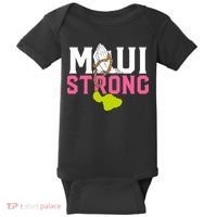 Pray For Maui Hawaii Strong Baby Bodysuit thumb 0