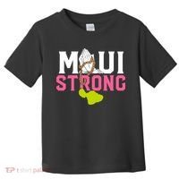 Pray For Maui Hawaii Strong Toddler T-Shirt thumb 0