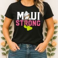Pray For Maui Hawaii Strong Women's T-Shirt thumb 2