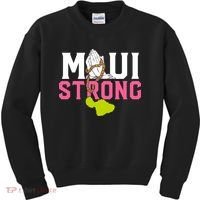 Pray For Maui Hawaii Strong Kids Sweatshirt thumb 0