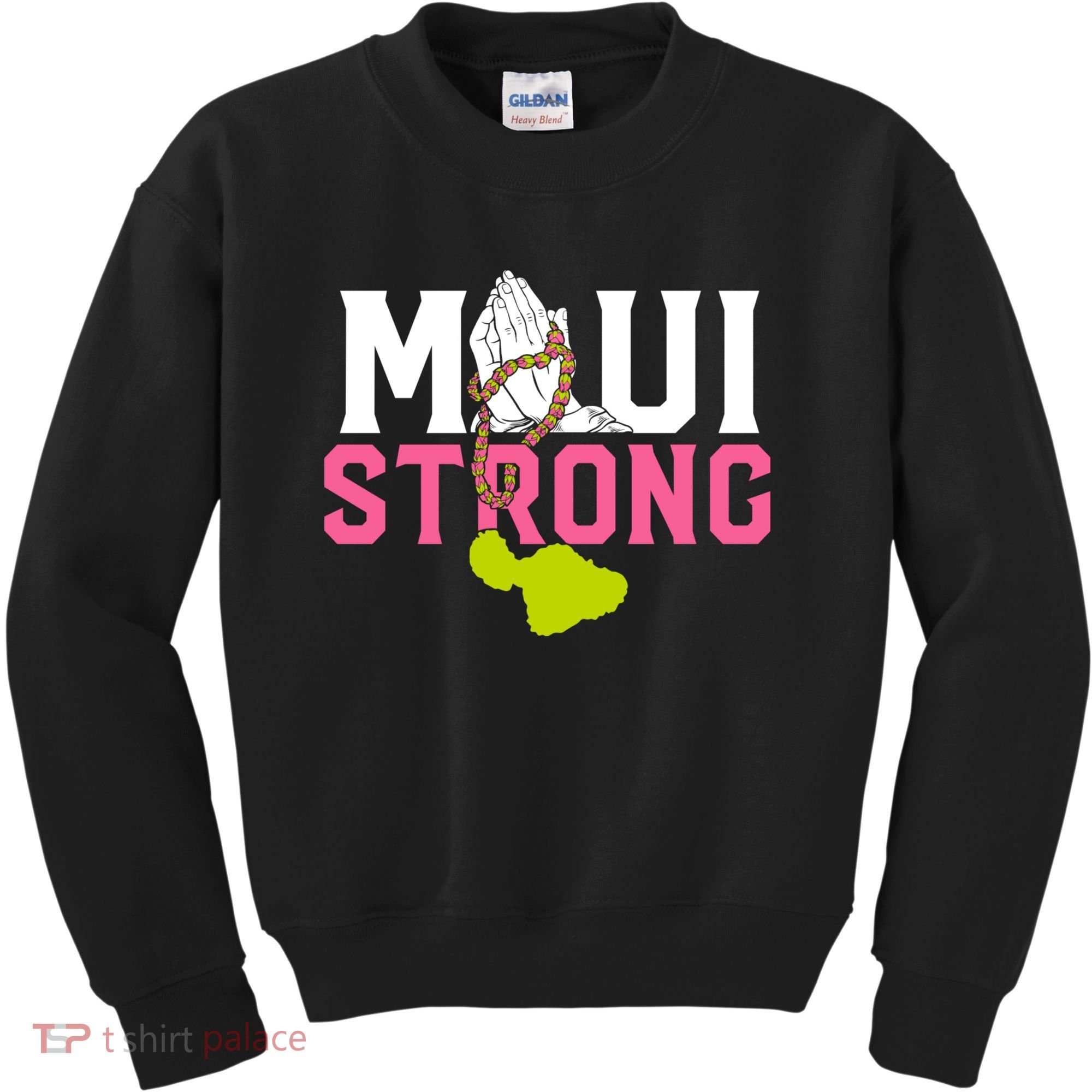 Pray For Maui Hawaii Strong Kids Sweatshirt