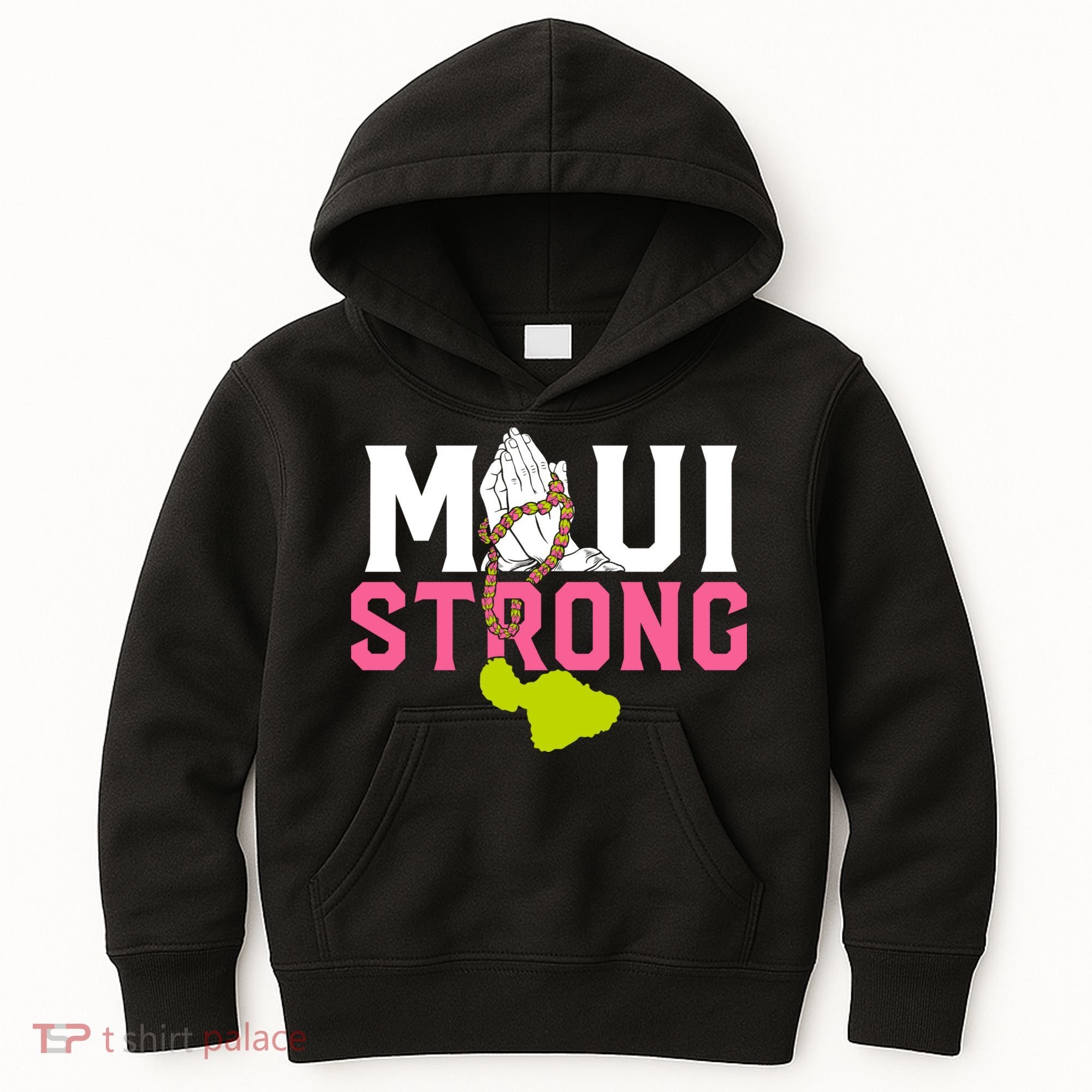 Pray For Maui Hawaii Strong Kids Hoodie