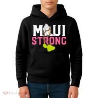 Pray For Maui Hawaii Strong Kids Hoodie thumb 4