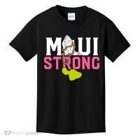 Pray For Maui Hawaii Strong Kids T-Shirt thumb 0
