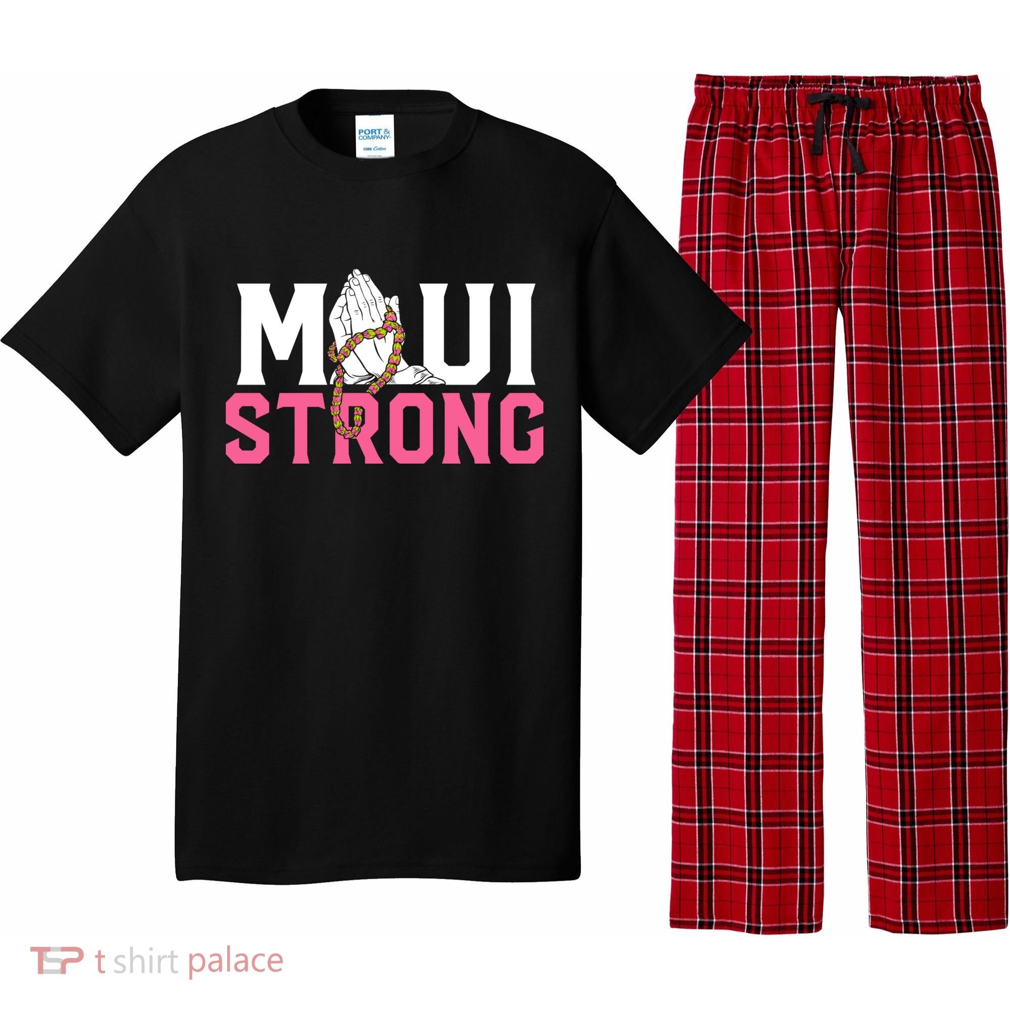 Pray For Maui Hawaii Strong Pajama Set
