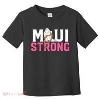 Pray For Maui Hawaii Strong Toddler T-Shirt thumb 0