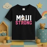 Pray For Maui Hawaii Strong Toddler T-Shirt thumb 3