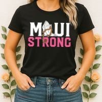 Pray For Maui Hawaii Strong Women's T-Shirt thumb 2