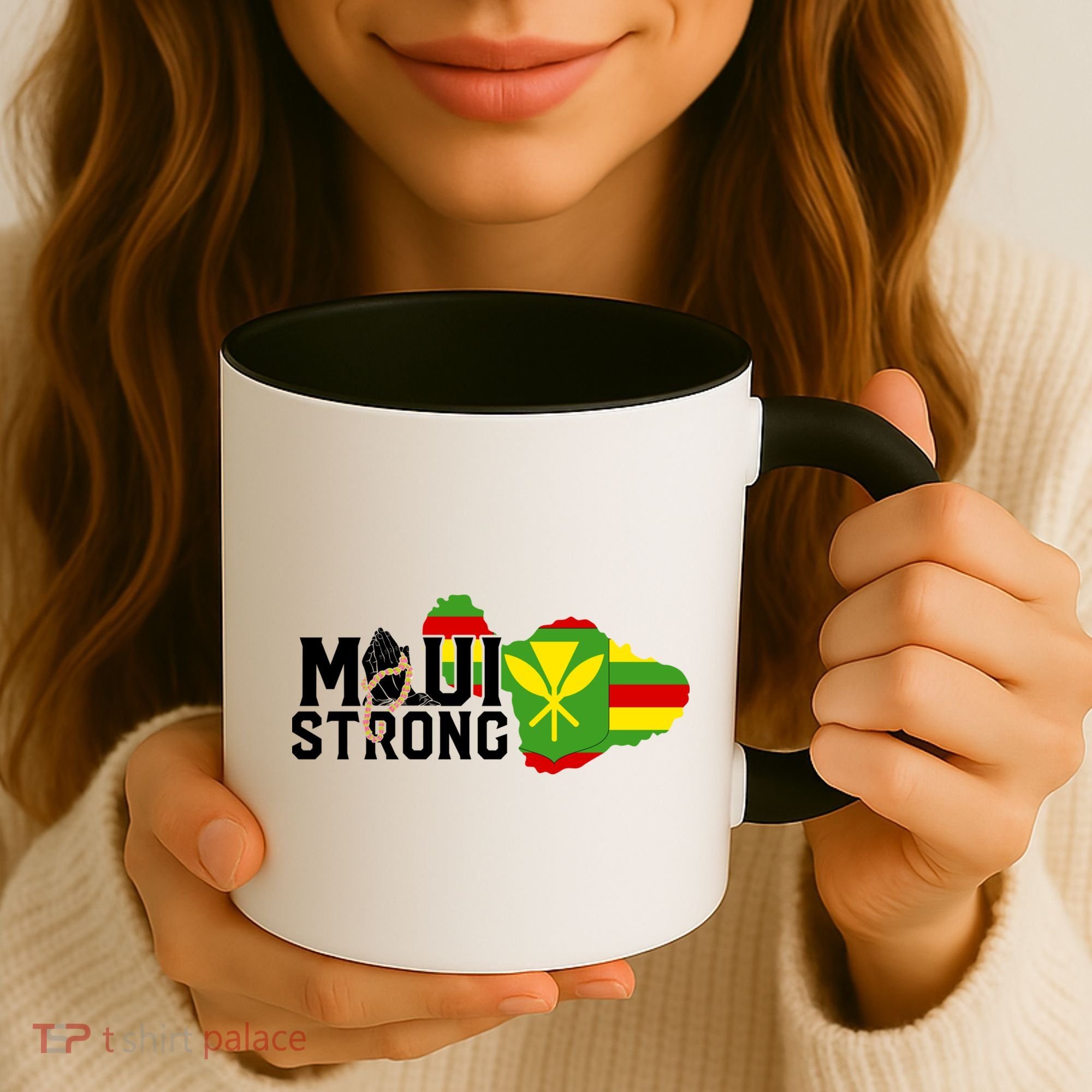 Pray For Maui Hawaii Strong Coffee Mug