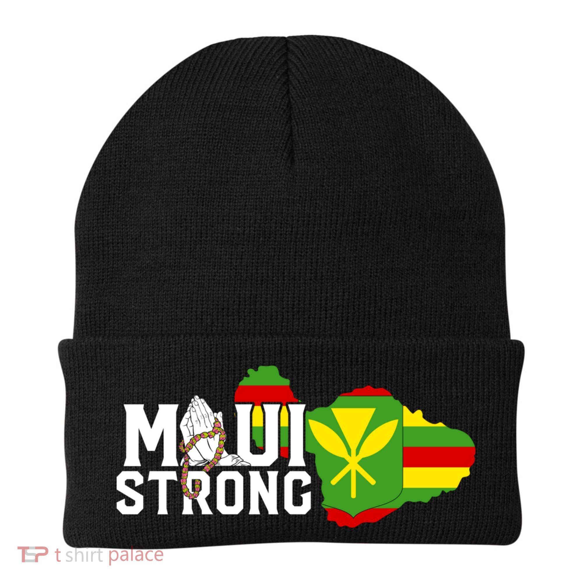 Pray For Maui Hawaii Strong Beanie