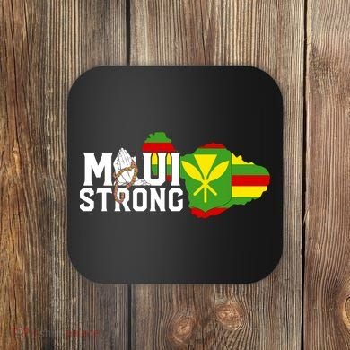 Pray For Maui Hawaii Strong Coaster
