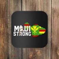 Pray For Maui Hawaii Strong Coaster thumb 0