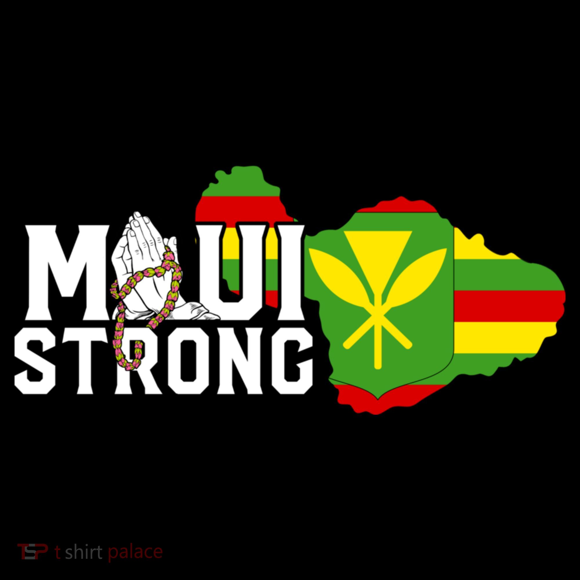Pray For Maui Hawaii Strong Ornament