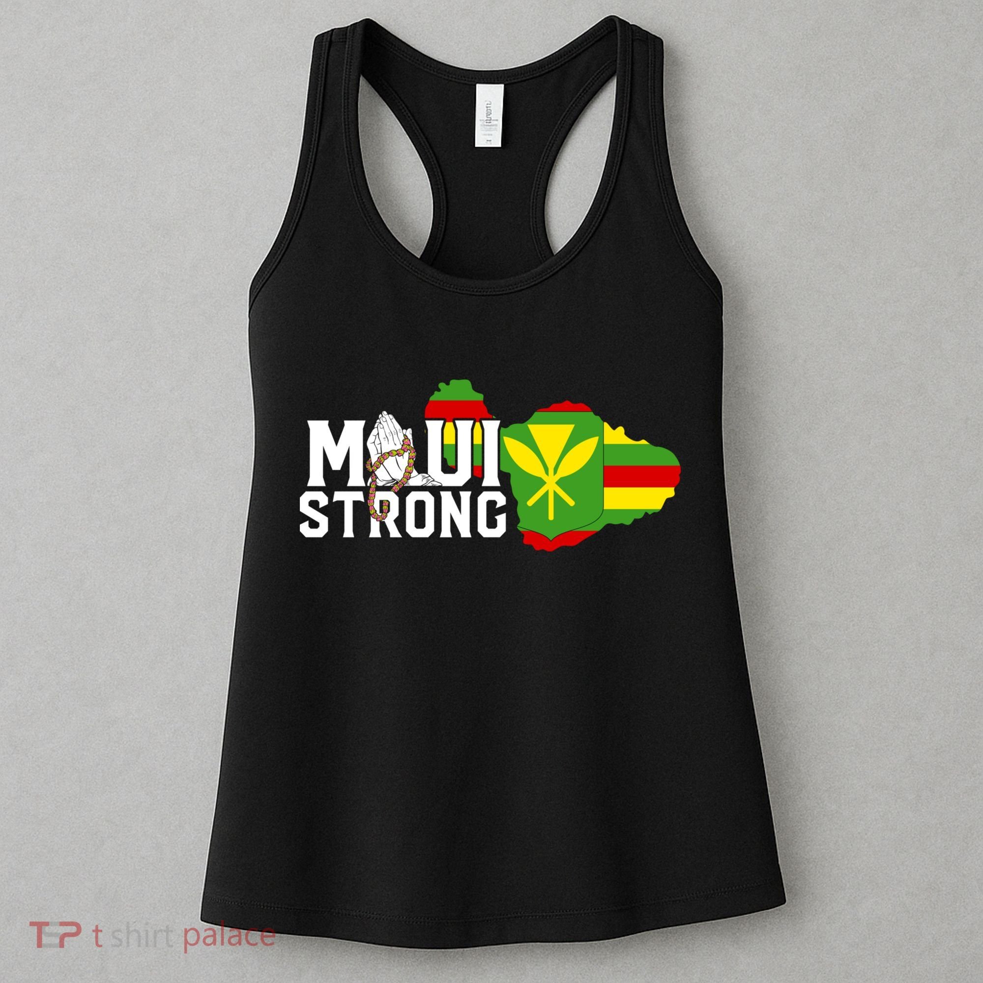 Pray For Maui Hawaii Strong Women's Tank Top
