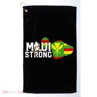 Pray For Maui Hawaii Strong Golf Towel thumb 0