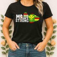 Pray For Maui Hawaii Strong Women's T-Shirt thumb 2