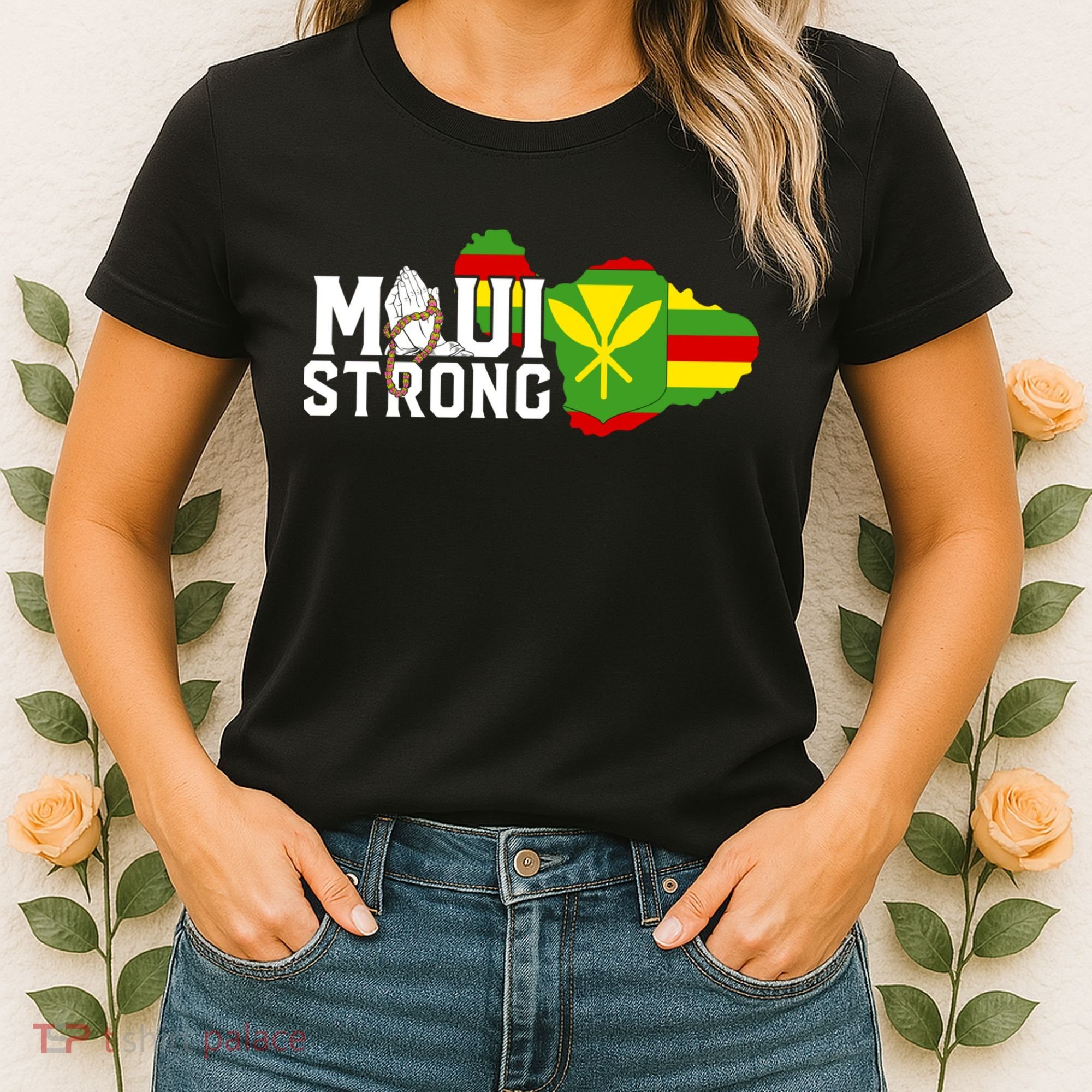 Pray For Maui Hawaii Strong Women's T-Shirt