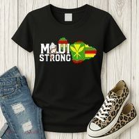 Pray For Maui Hawaii Strong Women's T-Shirt thumb 3